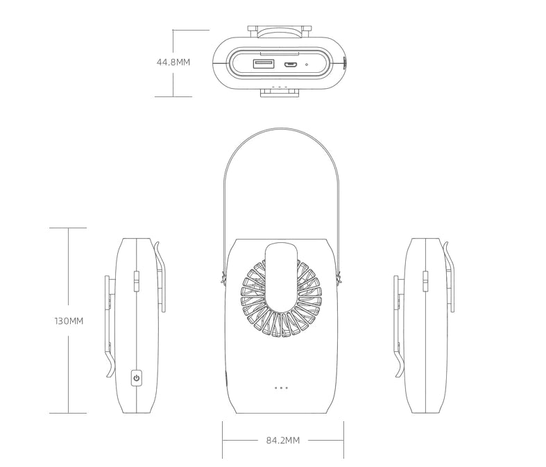 SLICK NECK FAN™ – SHHH... JUST BREEZE